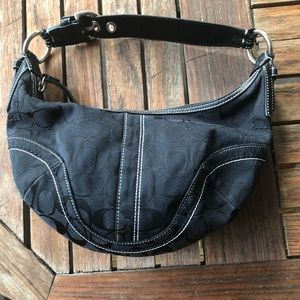 Black Coach Shoulder Bag